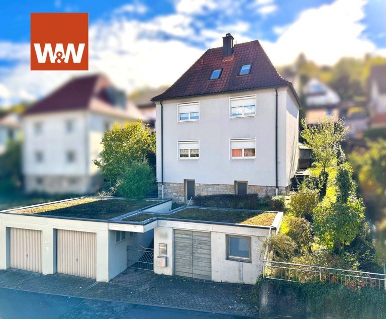 Immobilienangebot - Höchberg - Alle - RESERVIERT! - Charmantes Wohnhaus in sehr begehrter Lage