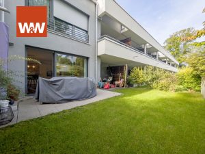 Immobilienangebot - Leonberg - Alle - Moderne und barrierefreie 2-Zi.-Whg. mit Gartenanteil in ruhiger und zentraler Lage zu verkaufen!