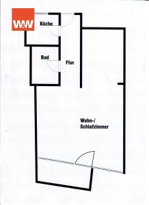 Immobilienangebot - Hamburg - Alle - Charmante 1,5 Zimmerwohnung in attraktiver Lage Altona-Nord - Nähe S-Bahnstation Diebsteich