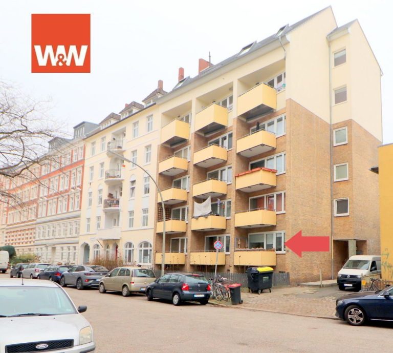 Immobilienangebot - Hamburg - Alle - Charmante 1,5 Zimmerwohnung in attraktiver Lage Altona-Nord - Nähe S-Bahnstation Diebsteich