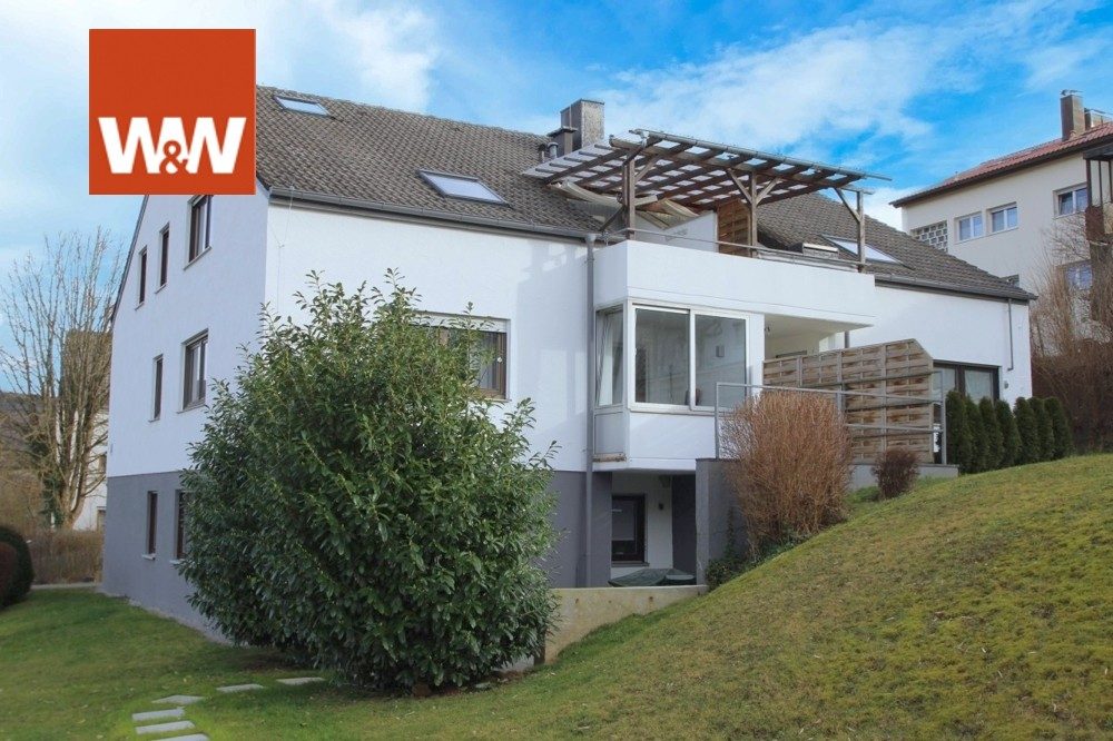Immobilienangebot - Aalen - Alle - Sofort bezugsfrei! 4-Zimmer-Wohnung mit Garage und herrlichem Ausblick über Aalen