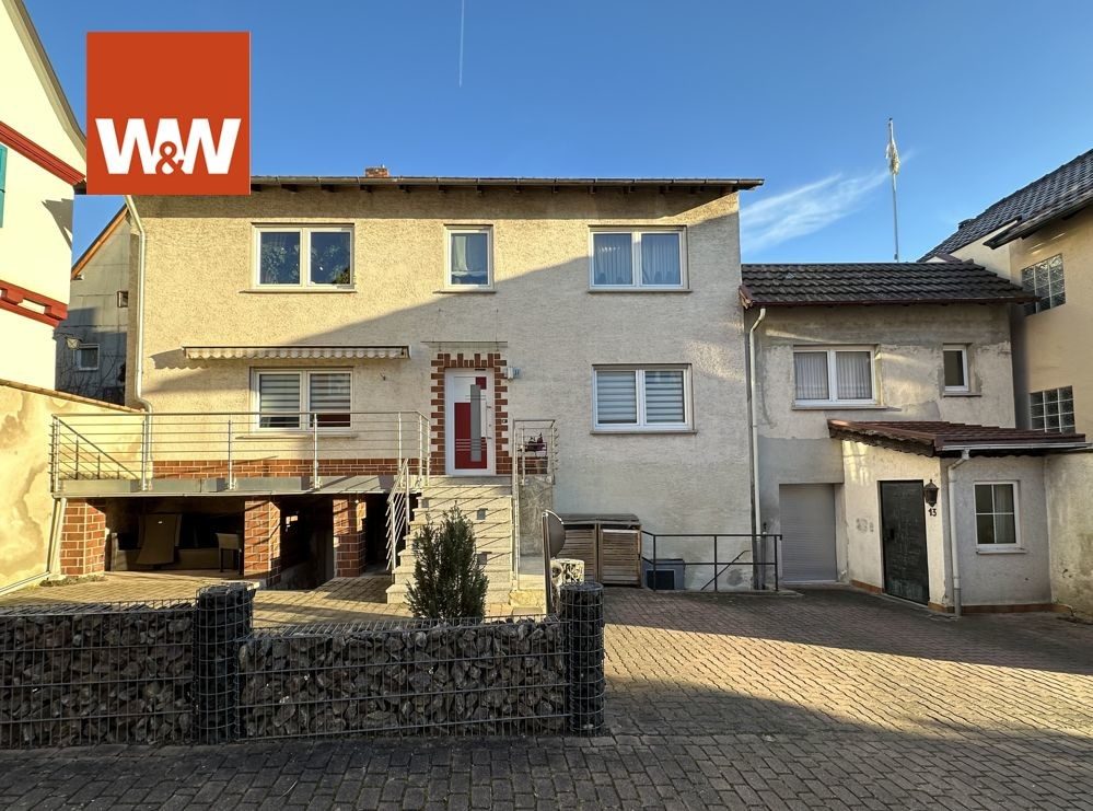 Immobilienangebot - Triefenstein - Alle - Schönes Zweifamilienhaus 
mit zusätzlicher Einliegerwohnung 
im Nebengebäude