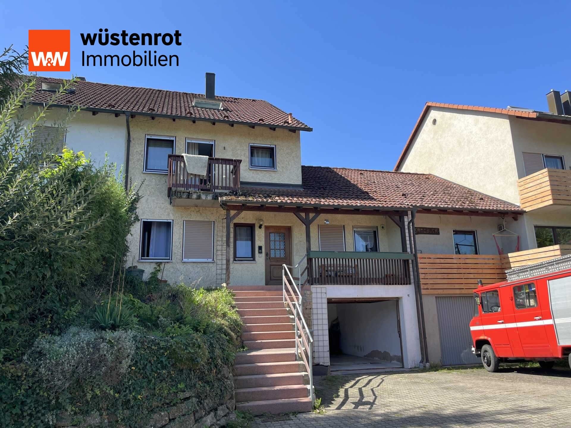 Immobilienangebot - Kirchberg an der Jagst - Alle - Wohnhaus/Reihenhaus mit viel Raumangebot