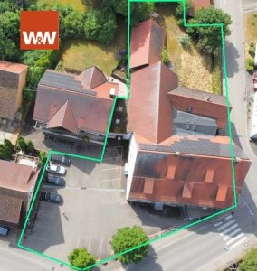 Immobilienangebot - Heuchlingen - Alle - Historisches Gebäude, mit Gaststätte, Festsaal, Metzgerei und weiteren Nebengebäuden zu verkaufen