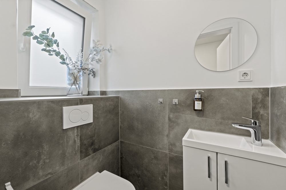 Immobilienangebot - Bedburg - Alle - VERKAUFT: Mit 3D und Video: Familienfreundlich und stilvoll: Ihr neues Traumhaus mit Garten und Dachterrasse!