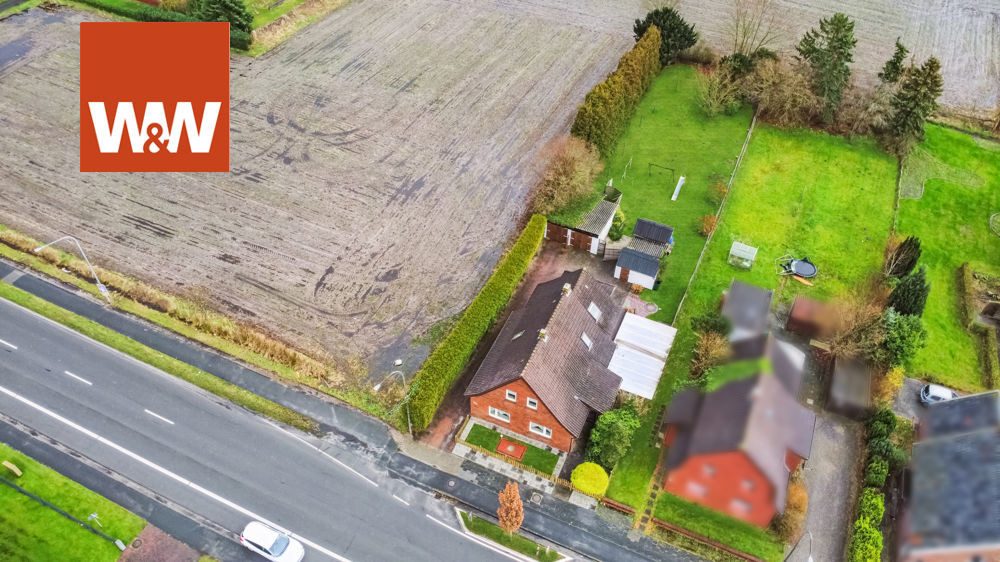 Immobilienangebot - Rhauderfehn - Alle - Einfamilienhaus mit viel Potenzial und großem Grundstück
