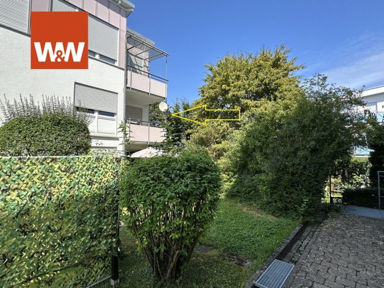 Immobilienangebot - Reutlingen - Alle - Für Kapitalanleger: vermietete Wohnung mit Südausrichtung sowie Tiefgarage