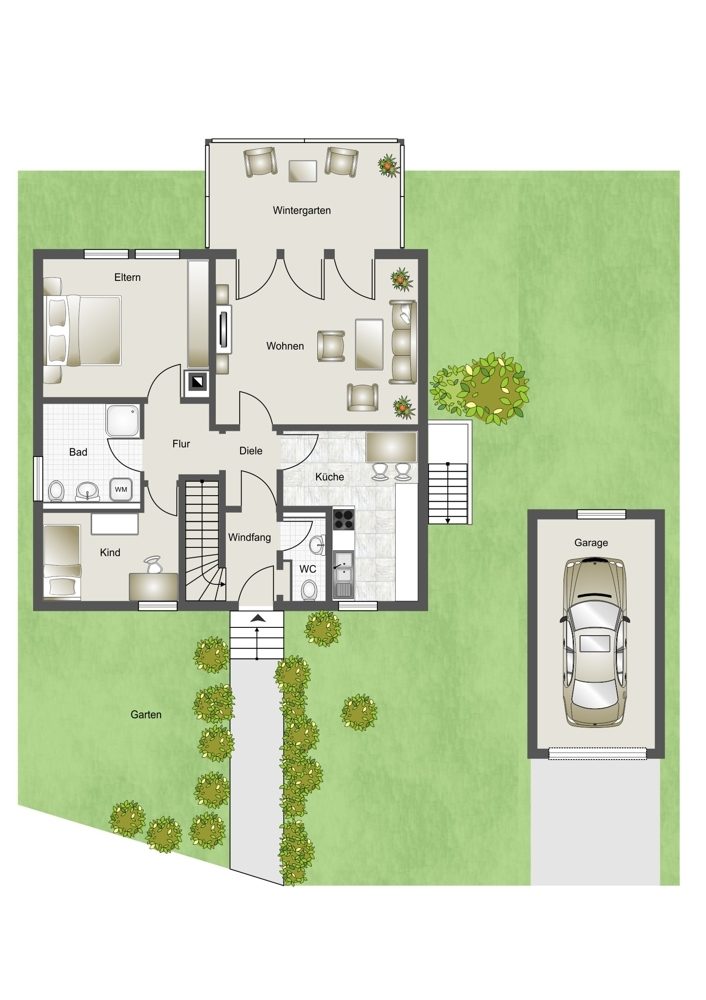 Immobilienangebot - Künzelsau - Alle - Ein Haus mit Potential
Schmuckes Wohnhaus
5 Zimmer-2 Bäder-Wintergarten
durchrenovieren/einziehen