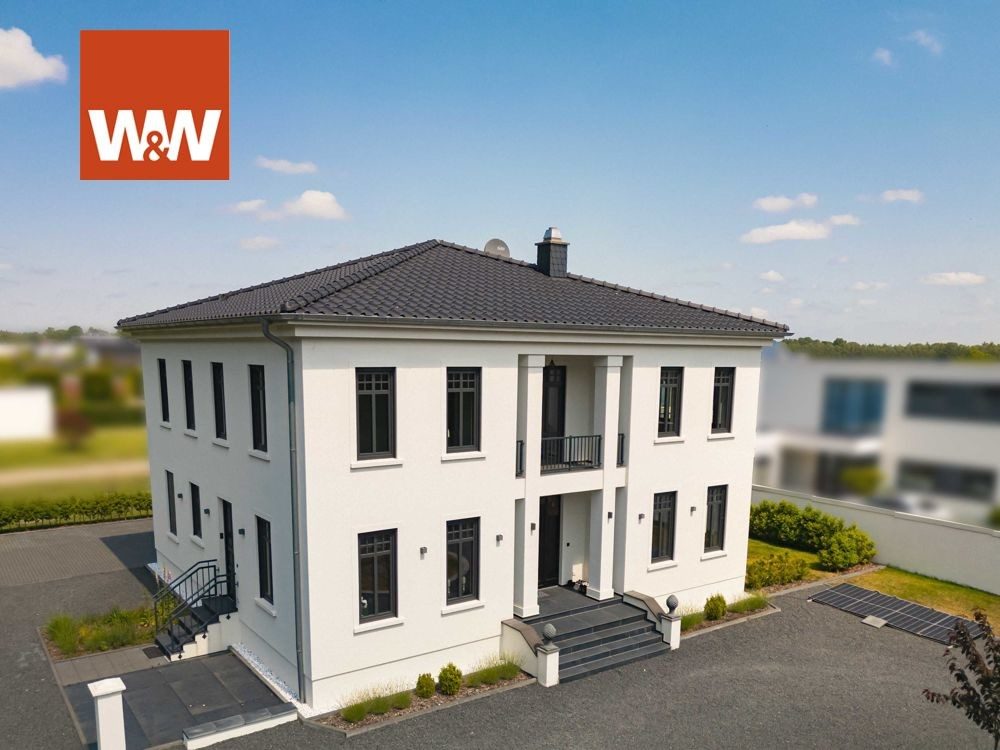 Immobilienangebot - Edewecht - Alle - Wunderschöne Villa + Einliegerwohnung mit eigenem Privatstrand und Doppelgarage BJ 2018
