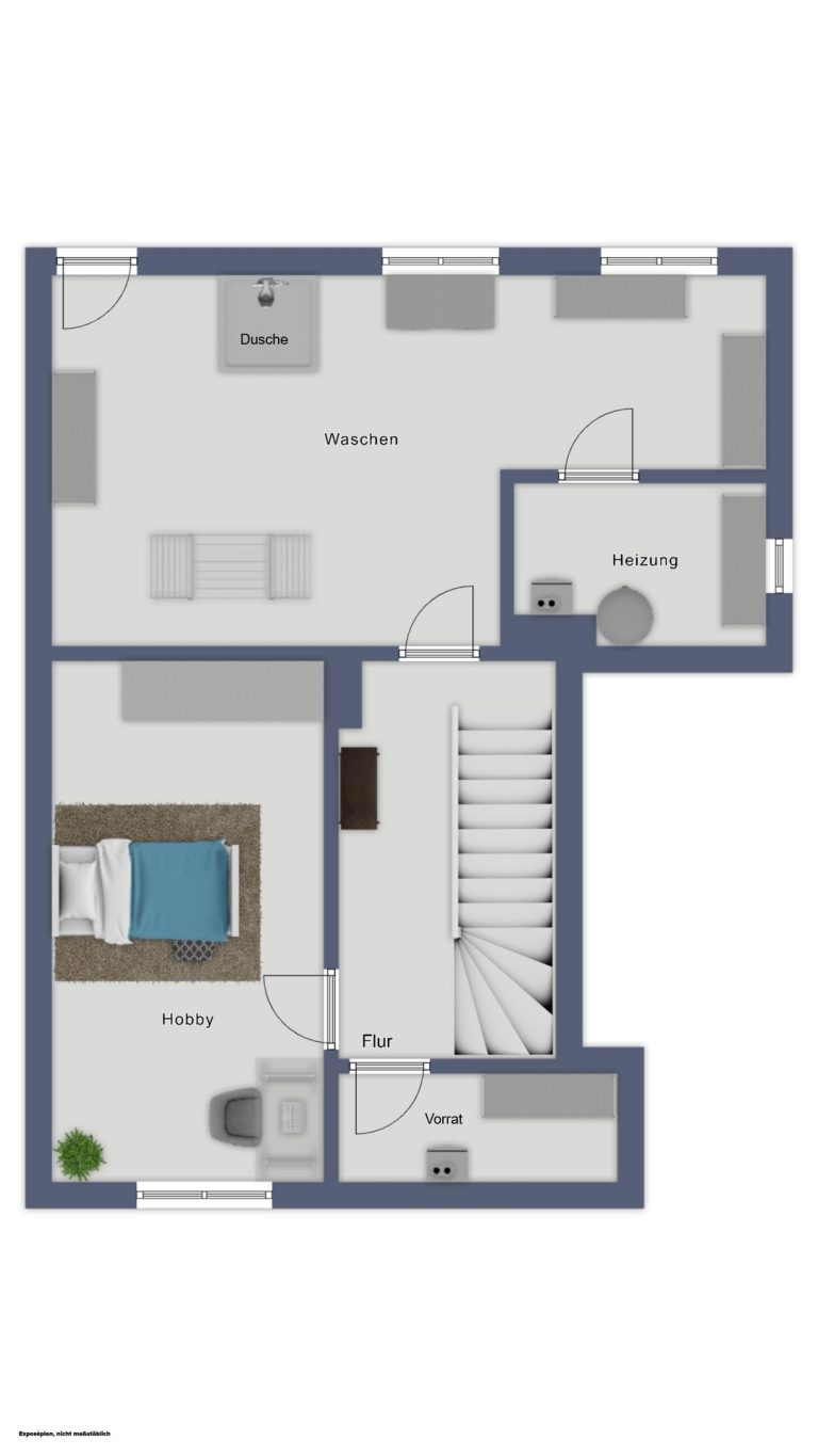 Immobilienangebot - Gangelt - Alle - 3D: Familienglück in ruhiger Lage - Sehr gepflegtes Einfamilienhaus mit Kamin, Balkon und viel Platz