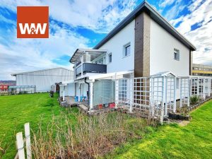 Immobilienangebot - Büdingen - Alle - BÜDINGEN-STADT: ÜBER 411 QUADRATMETER FEINSTE BÜRO/PRAXIS/WOHNFLÄCHE IN FELDRANDLAGE MIT GOLFRASEN!