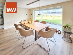Immobilienangebot - Büdingen - Alle - BÜDINGEN-STADT: ÜBER 411 QUADRATMETER FEINSTE BÜRO/PRAXIS/WOHNFLÄCHE IN FELDRANDLAGE MIT GOLFRASEN!