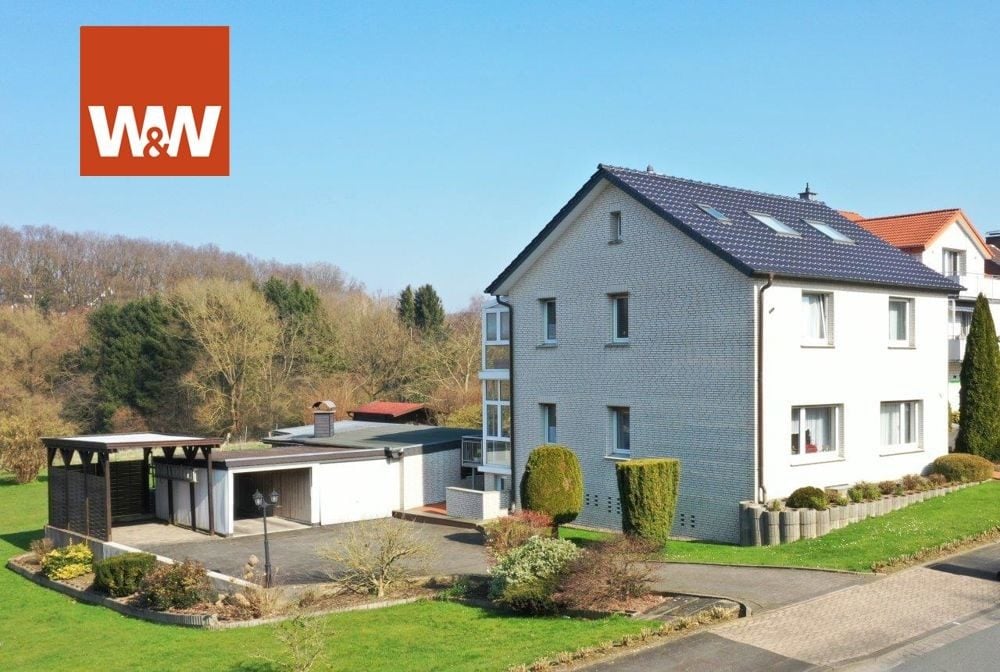 Immobilienangebot - Detmold - Alle - Zweifamilienhaus in Detmold mit Blick ins Grüne
