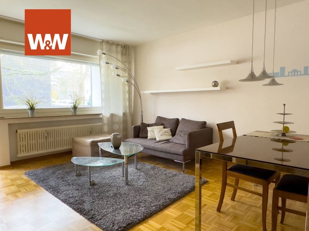Immobilienangebot - Essen / Bredeney - Alle - Gemütliche 1,5-Zimmer-Wohnung mit sonnigem Süd-Balkon in Essen-Bredeney.