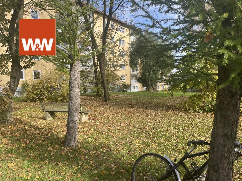 Immobilienangebot - Passau - Alle - Vermietete 2-Zimmerwohnung - Haidhof Nord ( Höheres Renditepotential, da Nutzung  als WG möglich )