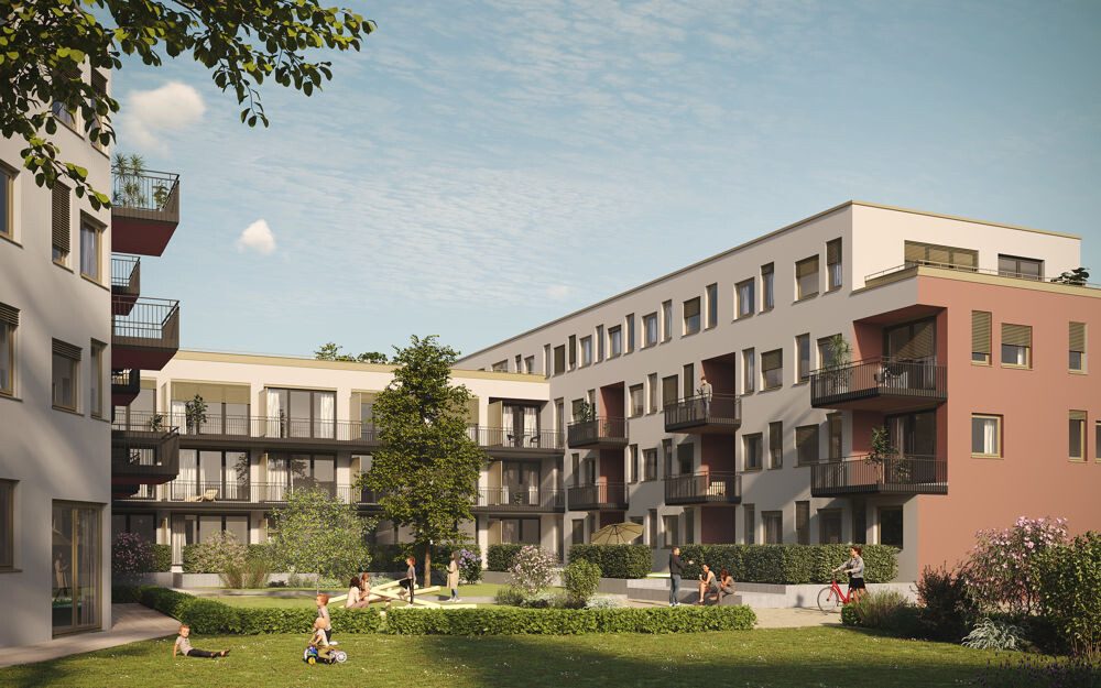 Immobilienangebot - Augsburg / Pfersee - Alle - Wohnquartier Eberlestraße 67