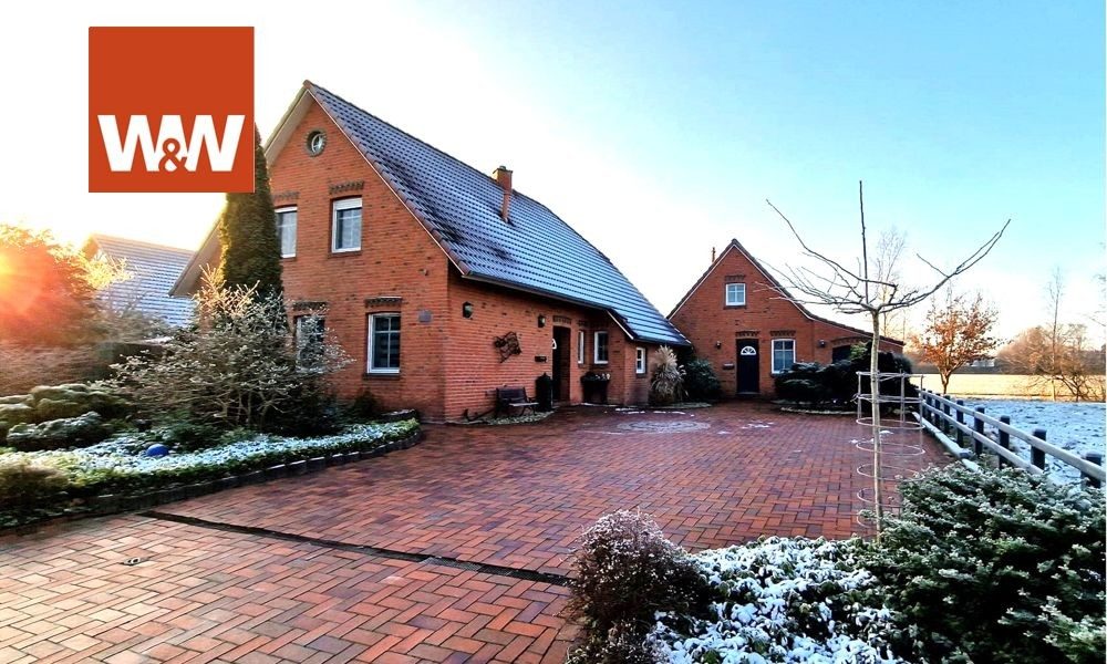 Immobilienangebot - Ihlow / Ochtelbur - Alle - Wunderschönes Fehnhaus mit separater Wohnung