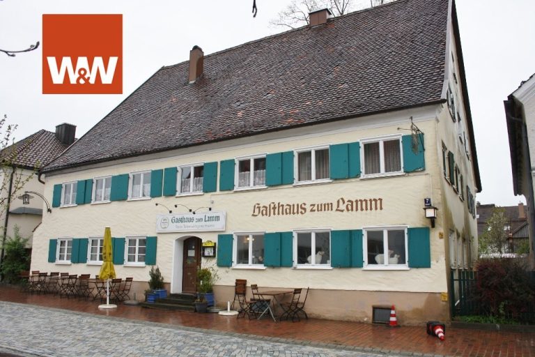 Immobilienangebot - Obergünzburg - Alle - Denkmalschutz - Gastgewerbe mit grosser Wohnung und Gartengrundstück