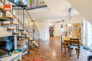Immobilienangebot - Bietigheim-Bissingen - Alle - 4,5-Zimmer-Dachgeschoss-Maisonettewohnung mit Balkon im alten Stadtteil von Bissingen.