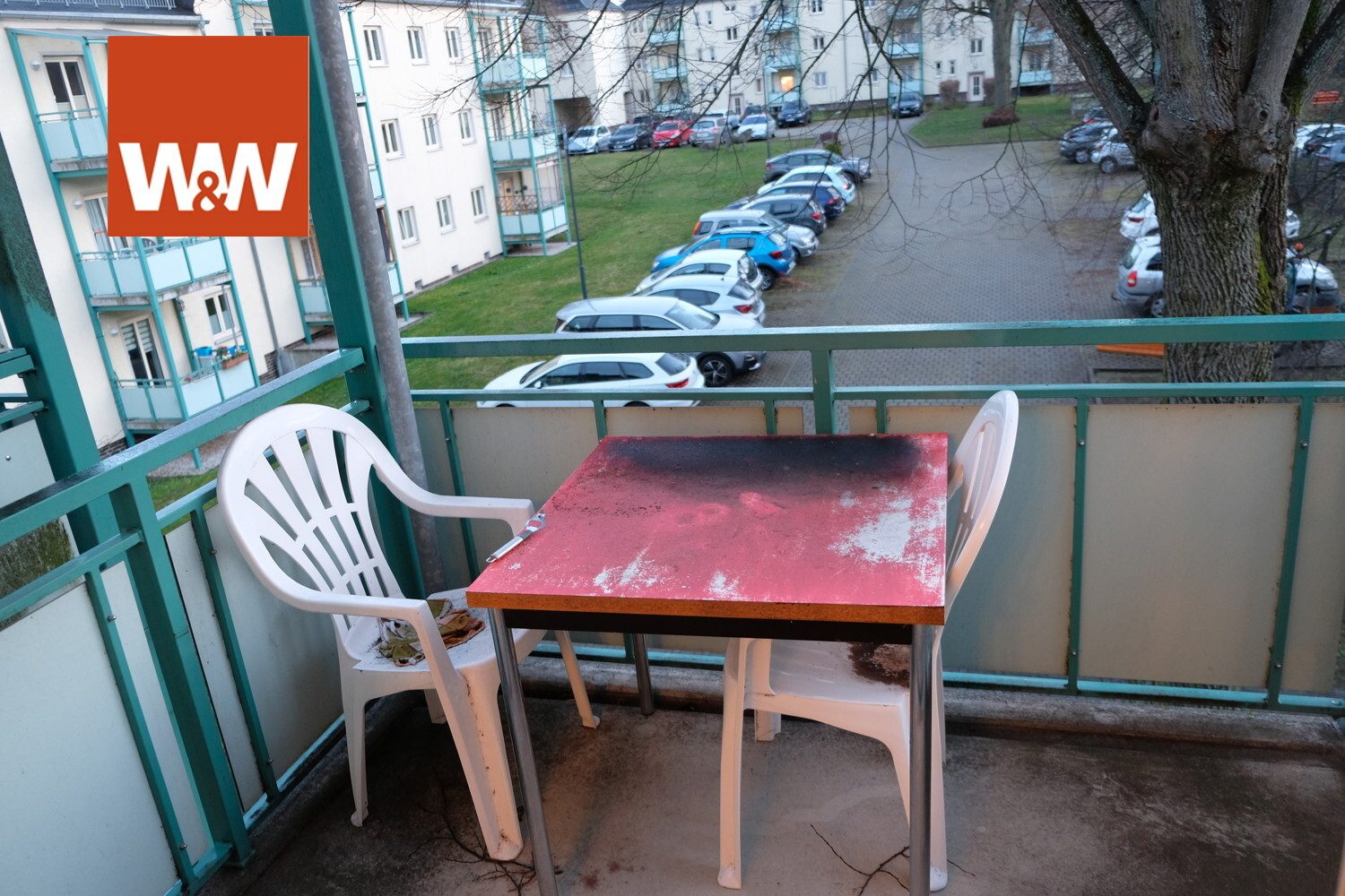 Immobilienangebot - Chemnitz - Alle - Charmante 2-Zimmer-Wohnung mit Balkon
