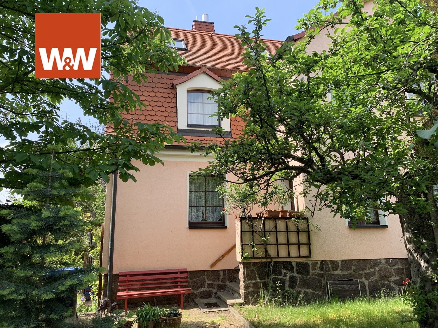 Immobilienangebot - Meißen - Alle - Wunderschönes Grundstück mit Doppelhaushälfte in ruhiger Lage von Meißen