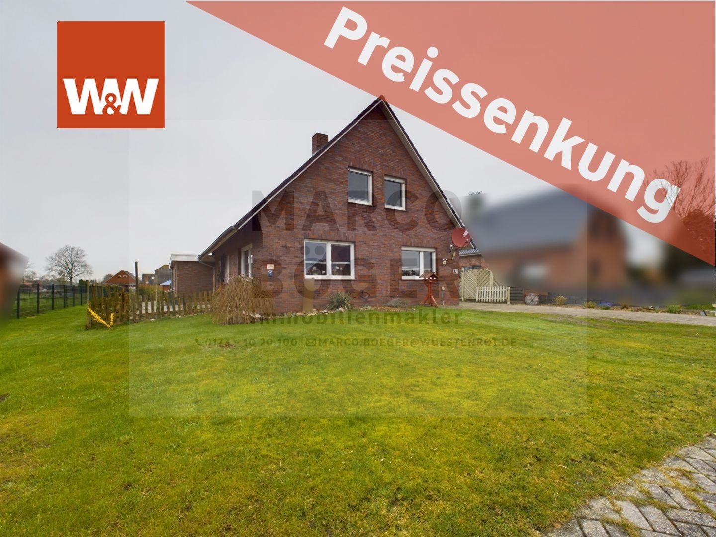 Immobilienangebot - Südbrookmerland / Moordorf - Alle - Für die ganze Familie! Haus mit separat., behindertengerechter ELW und Pool. Nähe neue Zentralklinik
