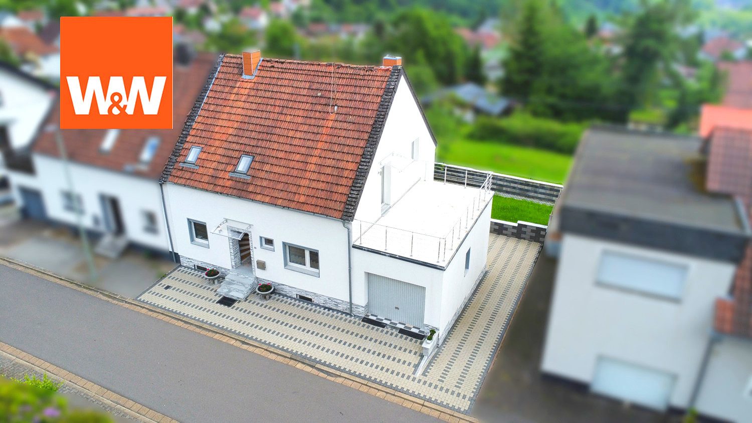 Immobilienangebot - Wadern / Steinberg - Alle - Wunderschöne Doppelhaushälfte in Waldrandlage von Wadern!