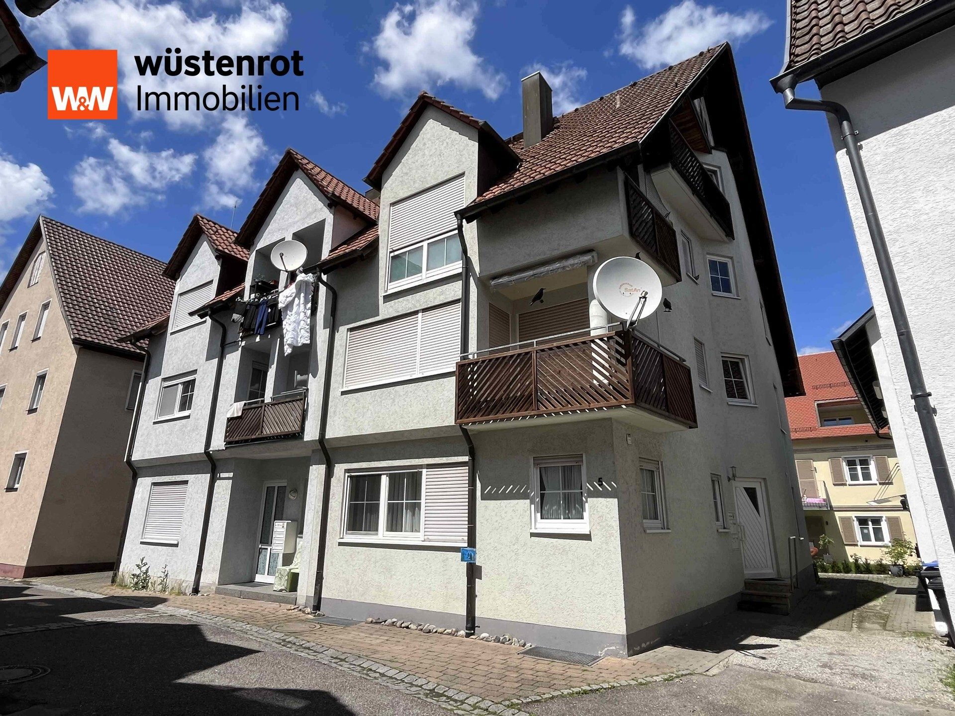 Immobilienangebot - Gaildorf - Alle - 3 Zimmer-Wohnung in der Innenstadt von Gaildorf