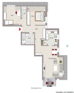Immobilienangebot - Landau an der Isar - Alle - ***Landau/Isar – untere Stadt-: Großzügige 3-Zi. ETW mit EBK, Südbalkon und PKW-Stellplatz***