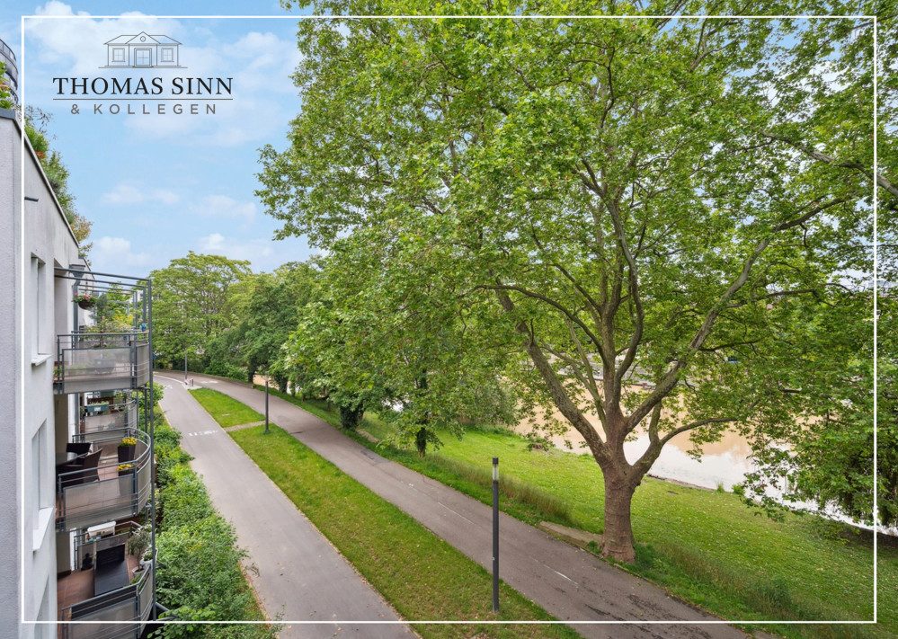 Immobilienangebot - Heilbronn - Alle - Wunderbare 3 Zimmer Wohnung in zentraler Innenstadtlage direkt am Neckar gelegen