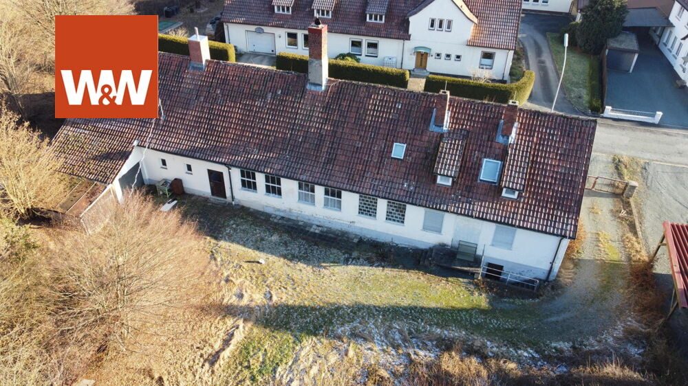 Immobilienangebot - Weidenberg - Alle - Wohn- und Gewerbeobjekt zum Sanieren - hier finden Sie viel Platz für die Verwirklichung Ihrer Ziele