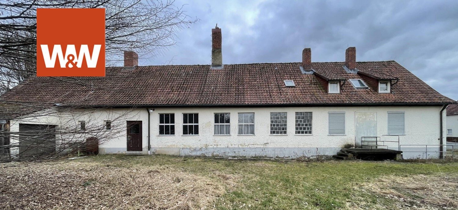 Immobilienangebot - Weidenberg - Alle - Wohn- und Gewerbeobjekt zum Sanieren - hier finden Sie viel Platz für die Verwirklichung Ihrer Ziele