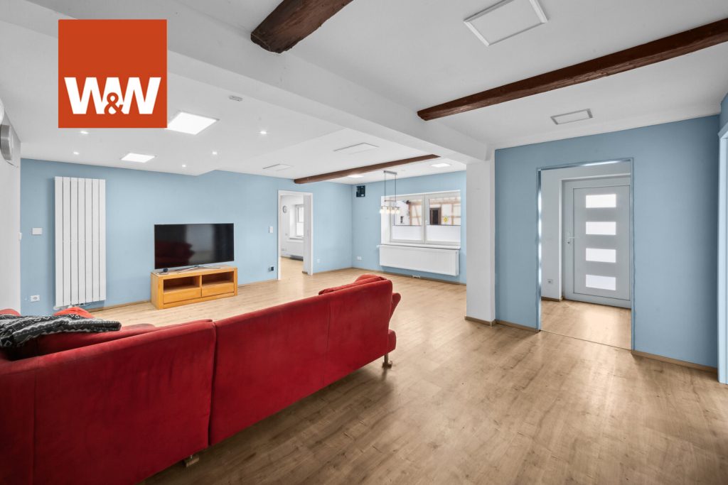 Immobilienangebot - Babenhausen - Alle - Großes 2- Familienhaus mit großem Grundstück, auch ideal für Kleingewerbe