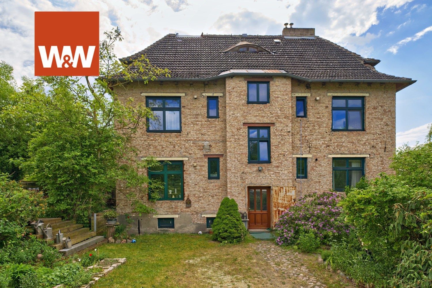 Immobilienangebot - Frankfurt (Oder) - Alle - Rosengarten Mehrfamilienhaus bis zu sechs Wohnungen ausbaubar, entwickelbares Grundstück