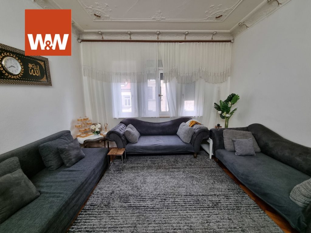 Immobilienangebot - Fürth - Alle - Vermietete 3-Zimmer-Wohnung mit Balkon in charmantem Altbau nahe dem Stadtpark