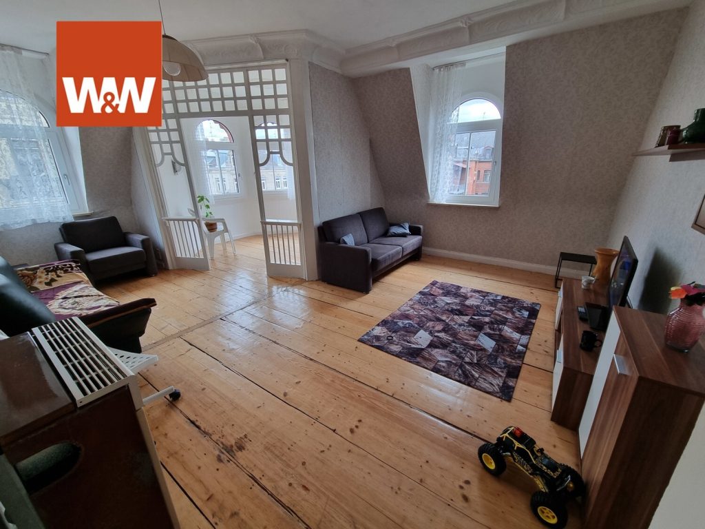 Immobilienangebot - Fürth - Alle - Vermietete 3-Zimmer-Wohnung mit Erker in charmantem Altbau nahe dem Stadtpark