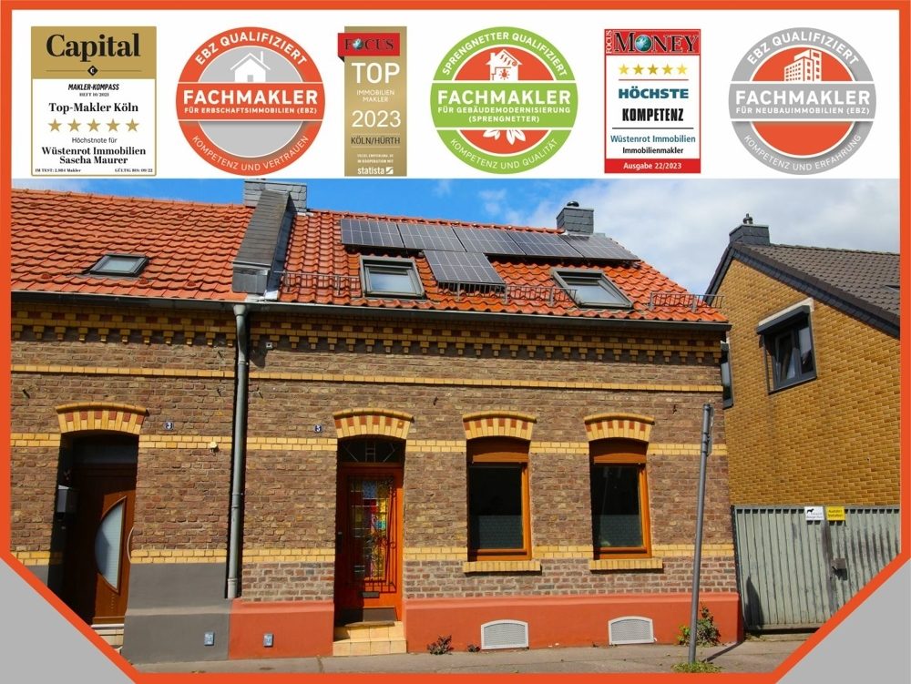 Immobilienangebot - Köln / Lövenich - Alle - Top Lage in Köln-Lövenich! Doppelhaushälfte mit Potenzial und großem Sonnengarten!