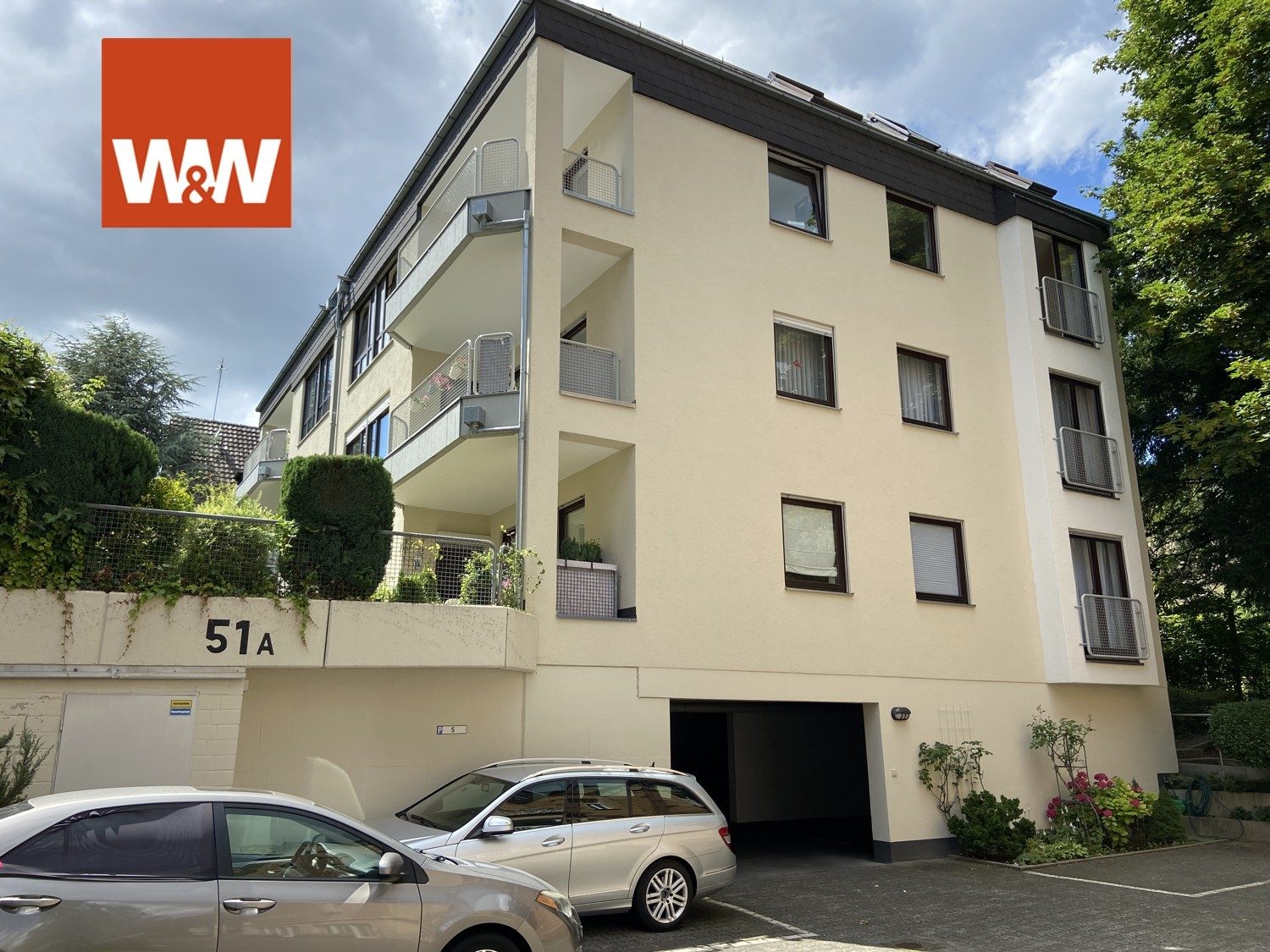 Immobilienangebot - Wiesbaden - Alle - Attraktive 3-4-Zimmer-Wohnung, 
mit Balkon in bevorzugter Wohnlage