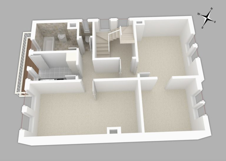 Immobilienangebot - Stuttgart - Alle - Schöne 3-Zimmerwohnung in S-Süd mit Balkon & Stellplatz als Kapitalanlage oder zur Eigennutzung