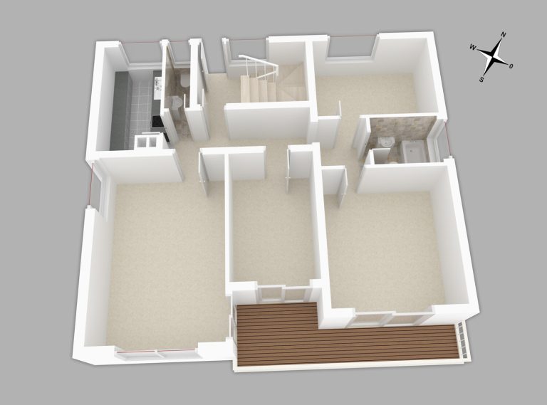 Immobilienangebot - Stuttgart - Alle - Exklusive 4-Zimmerwohnung mit großer Einliegerwohnung, 2 Garagen und schönem Garten in Stgt.-Ost