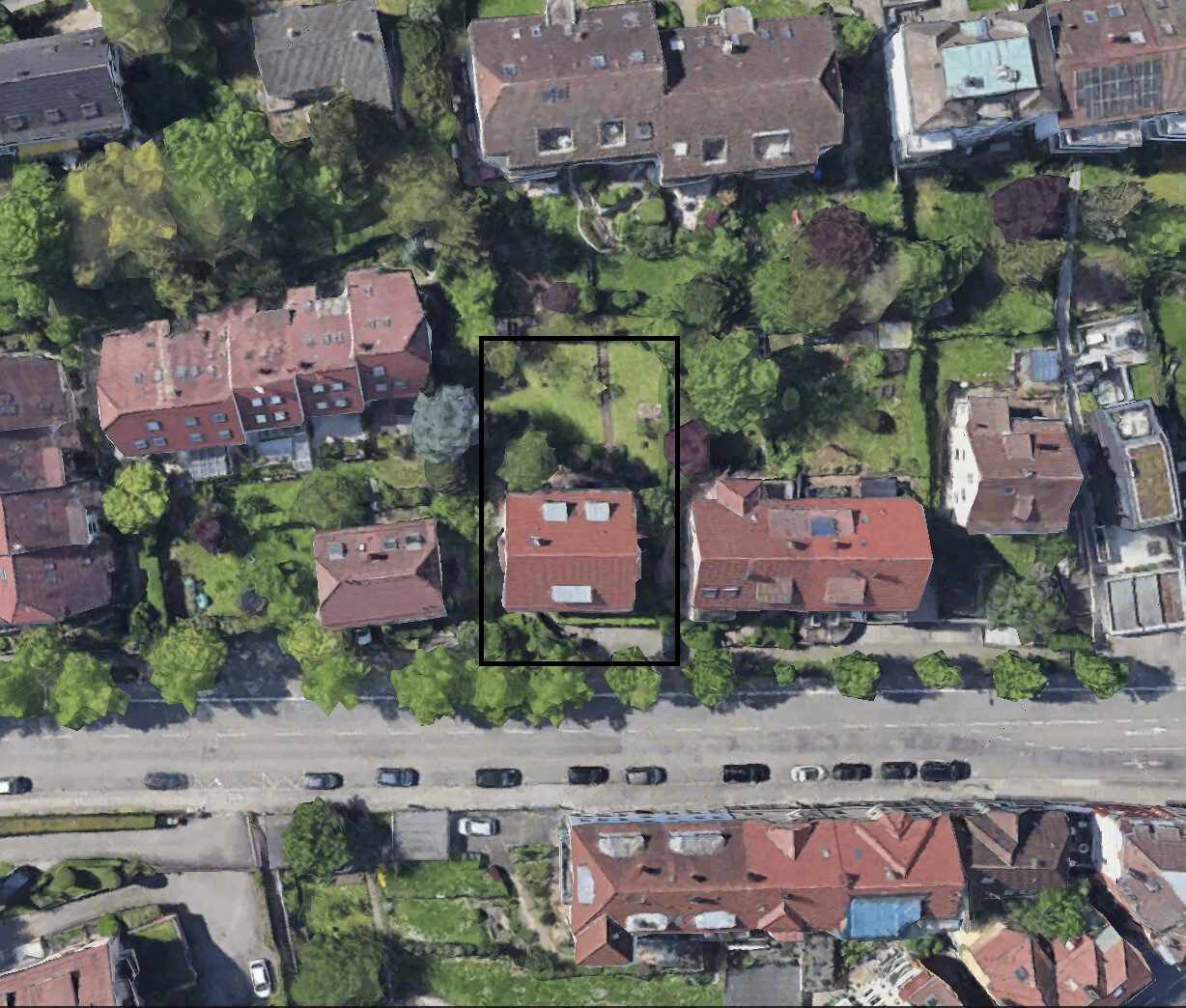 Immobilienangebot - Stuttgart - Alle - Exklusive 4-Zimmerwohnung mit großer Einliegerwohnung, 2 Garagen und schönem Garten in Stgt.-Ost