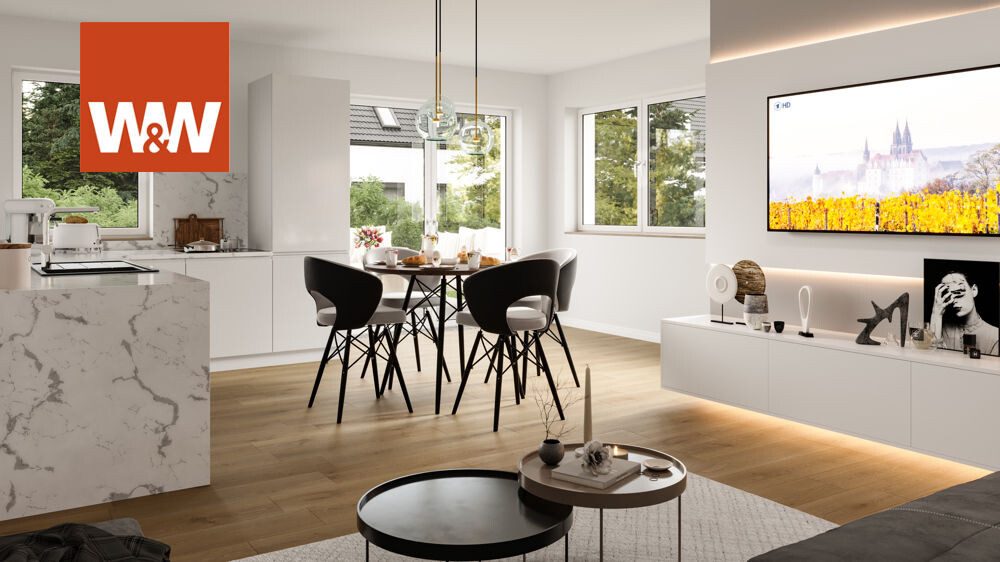 Immobilienangebot - Meißen - Alle - Projektierte modere Reihenhäuser in der Weinstadt Meißen - Grundstück mit Baugenehmigung - geplantes Bauvorhaben