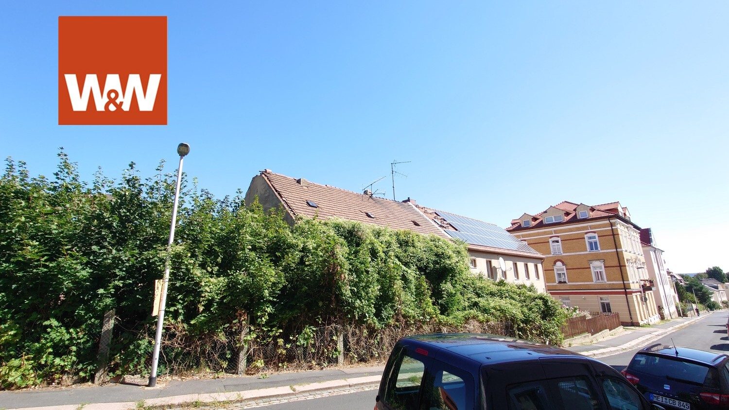 Immobilienangebot - Meißen - Alle - Projektierte modere Reihenhäuser in der Weinstadt Meißen - Grundstück mit Baugenehmigung - geplantes Bauvorhaben