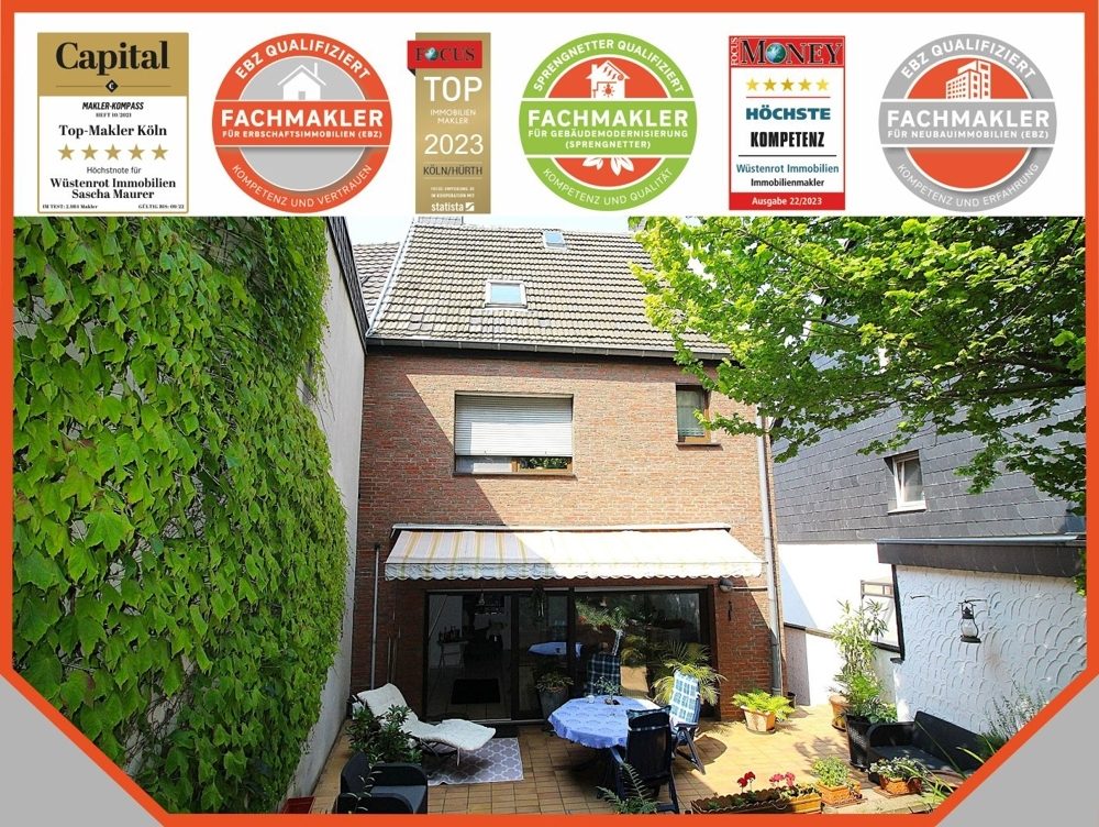 Immobilienangebot - Brühl - Alle - VERKAUFT: Brühl Vochem: Schickes, top gepflegtes Haus mit kleinem Sonnengarten in beliebter Lage!