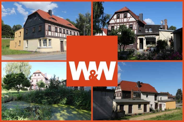 Immobilienangebot - Ebersbach/Sachsen - Alle - +++ Historisch - gepflegt - groß - provisionsfrei  - Verkauf im Angebotsverfahren +++
