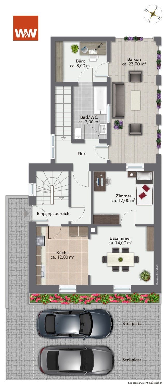 Immobilienangebot - Petersberg - Alle - NEUER PREIS! Sofort einziehen & wohlfühlen – Wohntraum mit XXL-Balkon & Gartenparadies