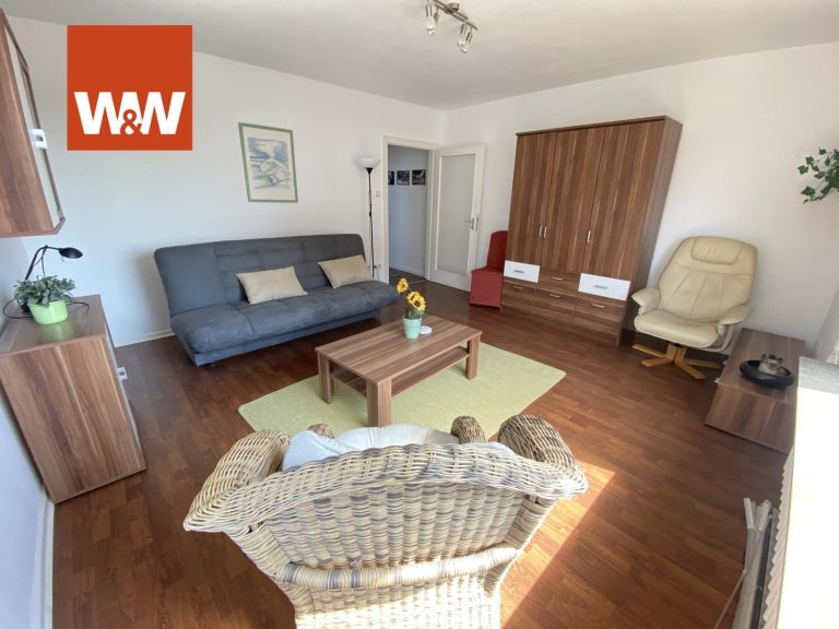 Immobilienangebot - Wolfsburg - Alle - Möbliert, saniert sowie top gepflegt ist diese hübsche 1 Zi.-Wohnung im 4. OG, mitten in der Stadt!