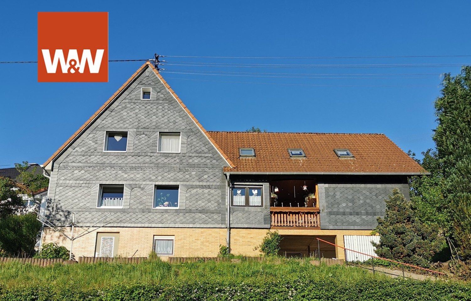 Immobilienangebot - Wilnsdorf / Rudersdorf - Alle - ***Wohnen im Grünen: Ein/Zweifamilienhaus mit Weitblick!***