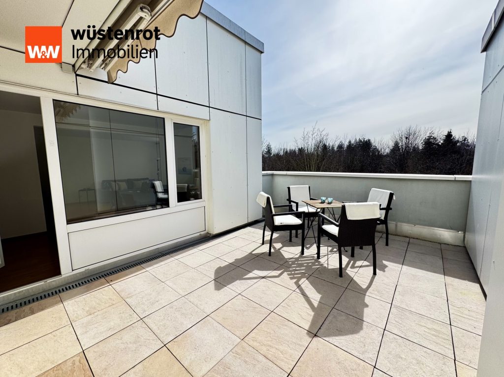 Immobilienangebot - Ottobrunn - Alle - Einziehen und wohlfühlen - Charmante Terrassenwohnung mit Aufzug