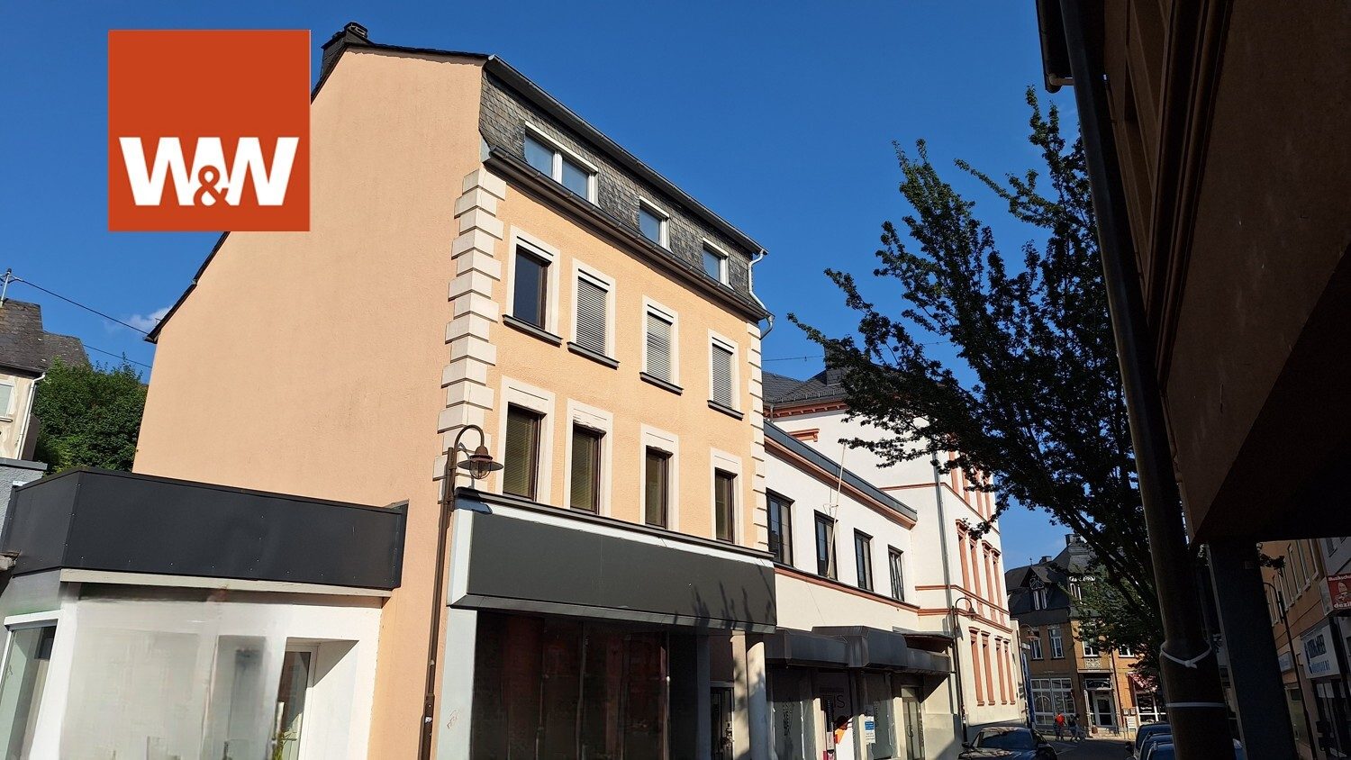 Immobilienangebot - Idar-Oberstein - Alle - Direkt am Marktplatz von Idar - 
Wohn- und Geschäftshaus mit Potenzial
